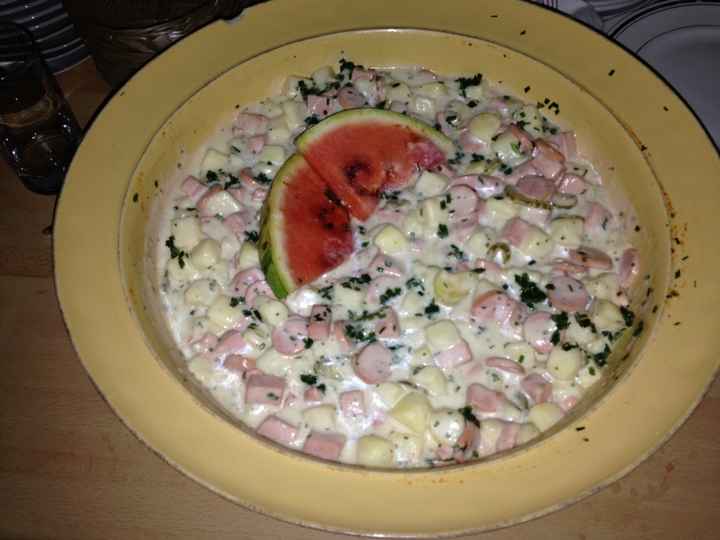 bouillie et assiette cassée