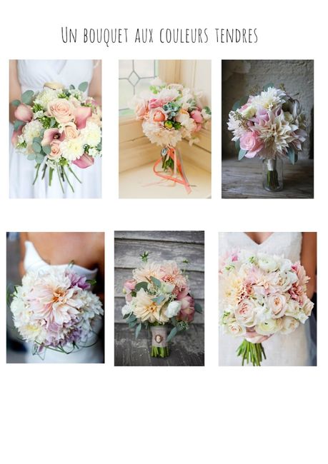 Idées bouquet mariée 2