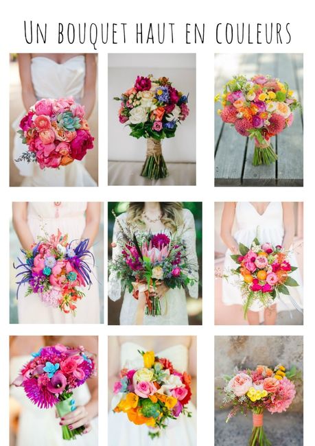 Idées bouquet mariée 3