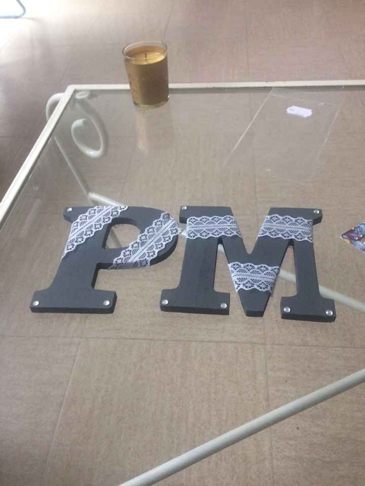 Lettres diy - 1