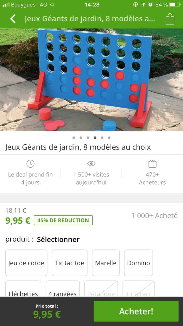 Jeux géants d’exterieur - 1
