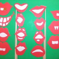 Accessoires pour séance photo rigolote!