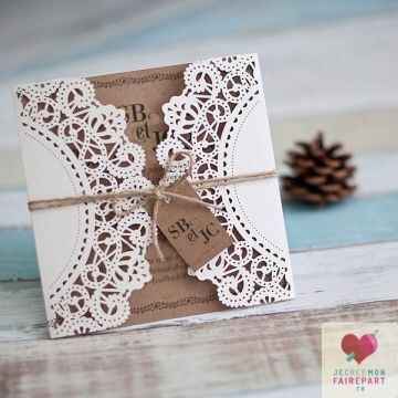 Dentelle pour faire part - 3