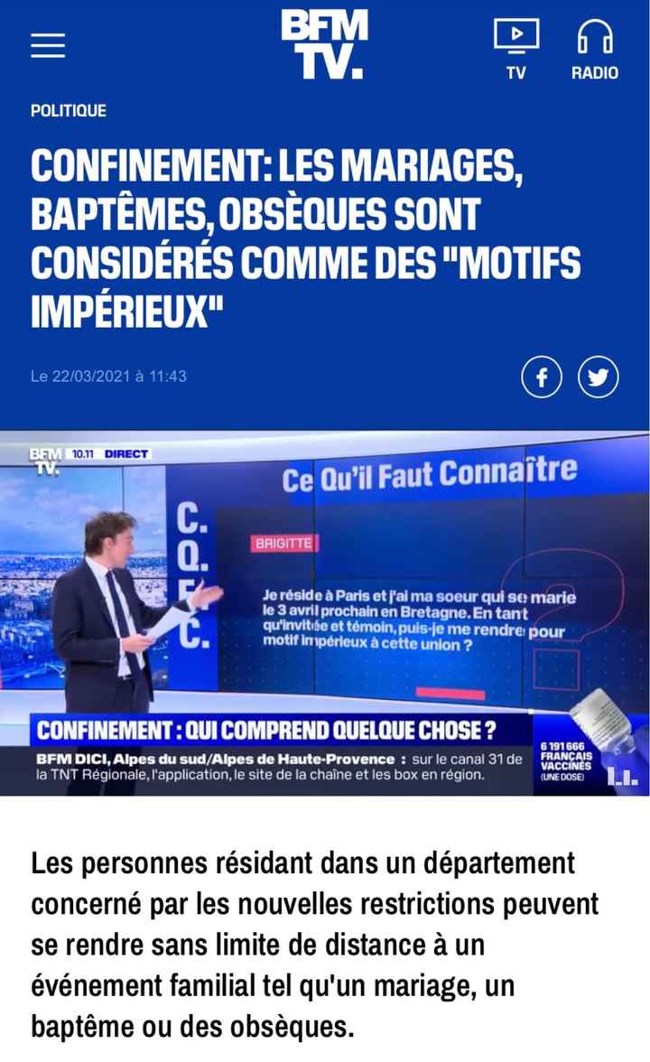 Enfin une bonne nouvelle !!! - 1