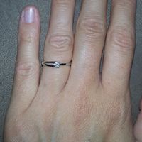 Bague de fiancailles