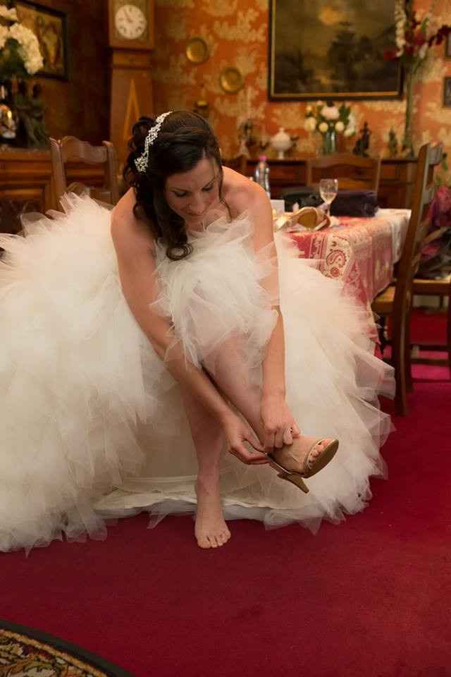 la jupe en mouchoirs de tulle presque 30m de tulle 