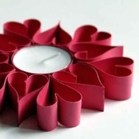 porte bougies papier wc