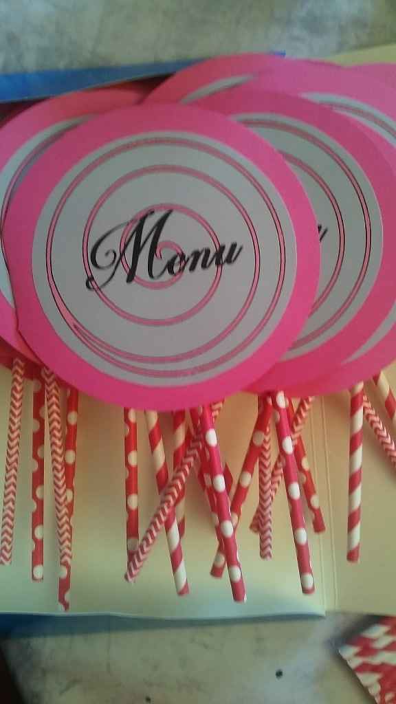 menu sucette