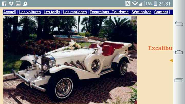 Budget voiture de luxe pour mariage - 1