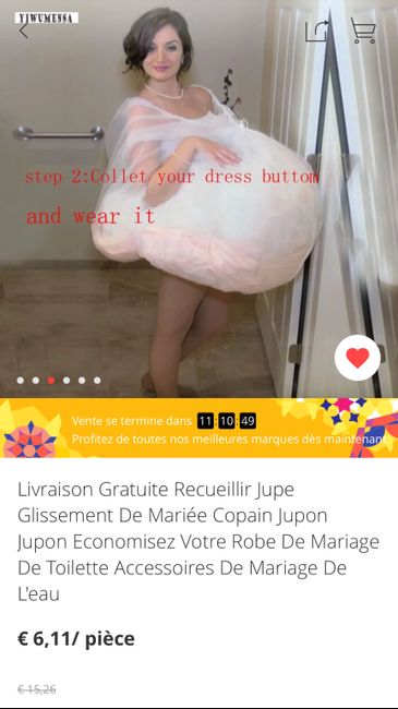  Faire pipi avec sa robe  et etre réglé ce jour la - 2