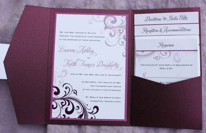 invitation mariage 