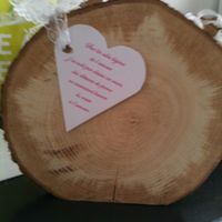 rondins de bois marque table arrière