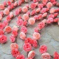 Guirlande de fleur crépon - 1