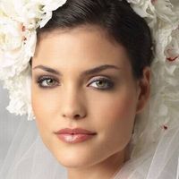 Exemples maquillage pour yeux vert/marron - 1