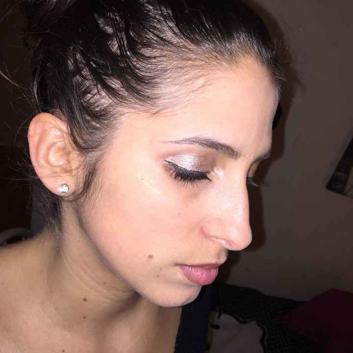 Essai maquillage maison yeux - 1