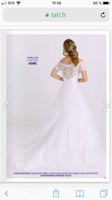 Sélections robes de mariée. Vos avis ? - 8