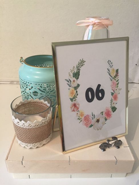 Essais centre de table. 1