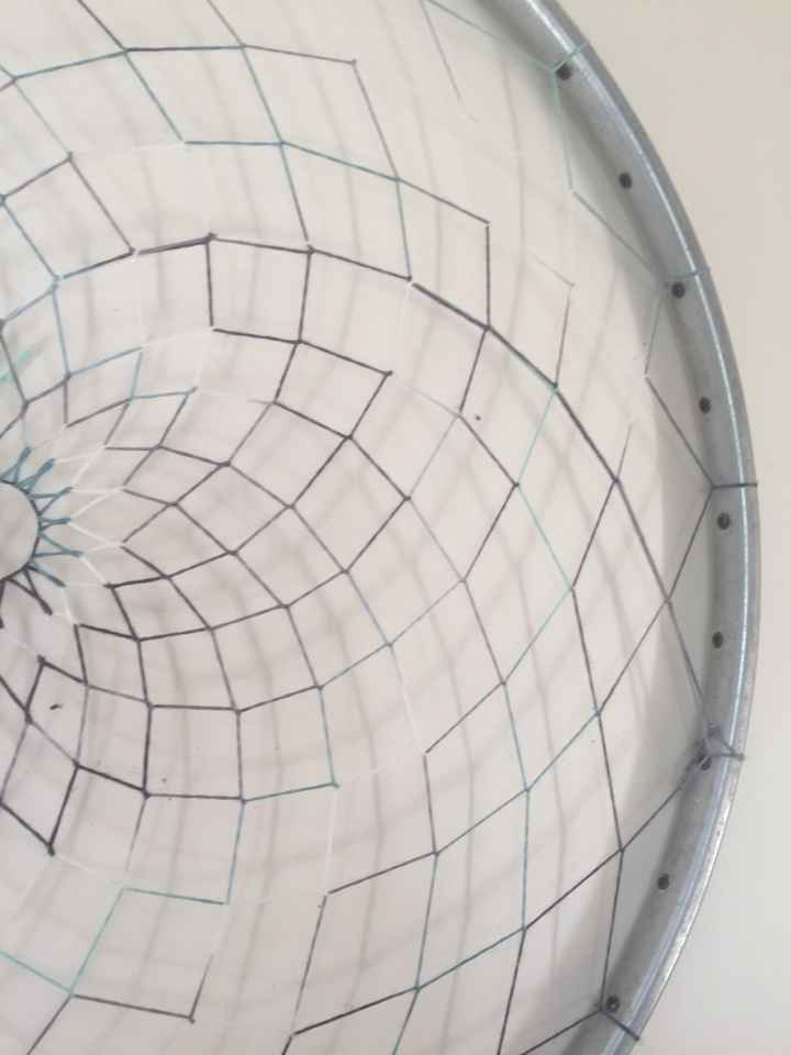 Diy attrape rêve / roue de vélo - 2