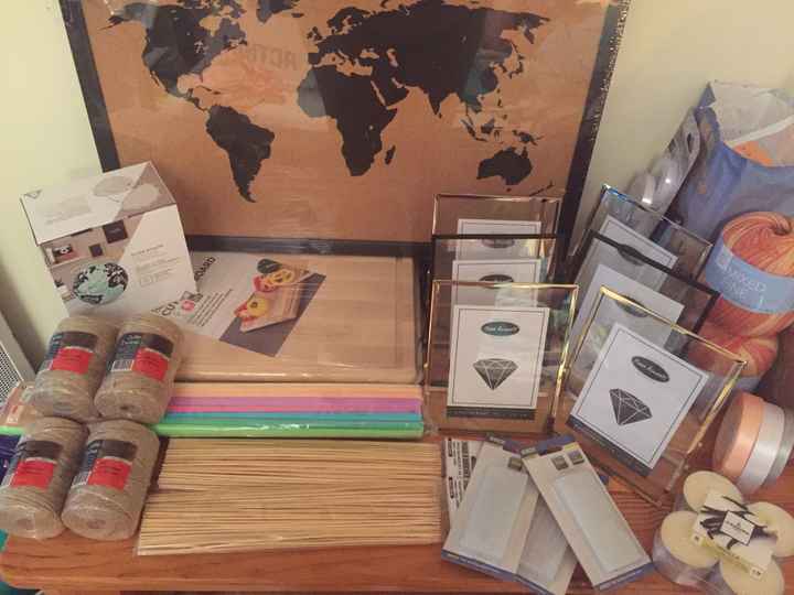 Achats et colis du jour - 1