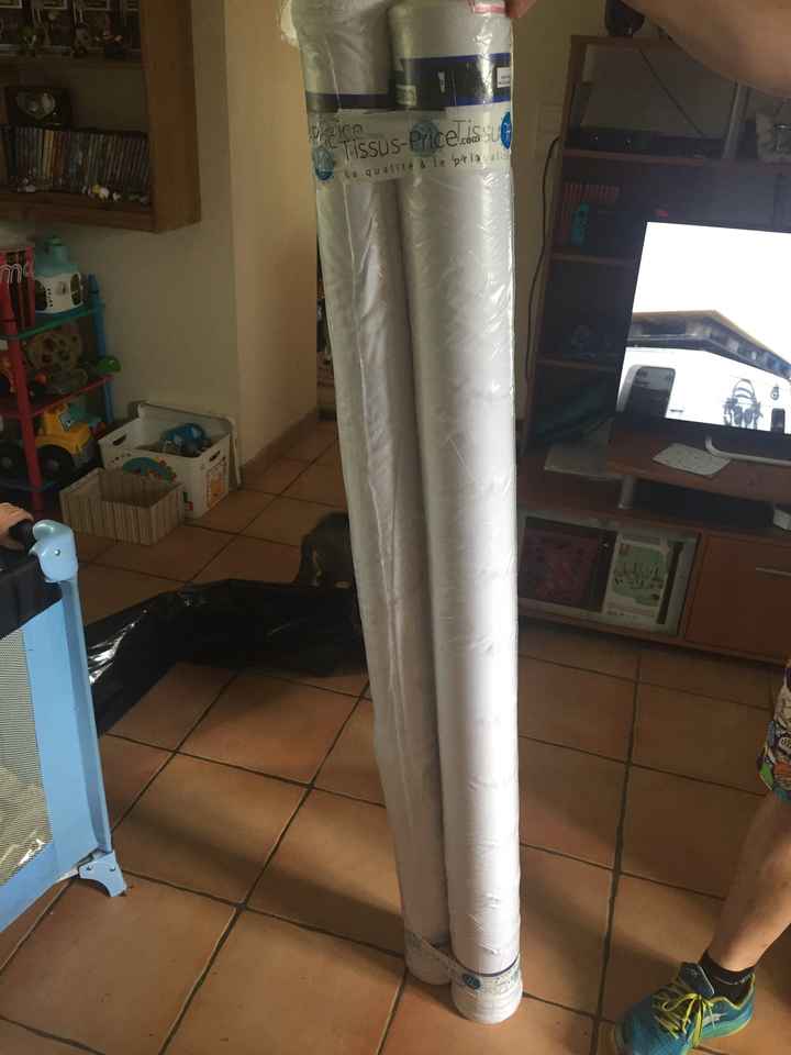 Tissu pour les nappes reçu - 2