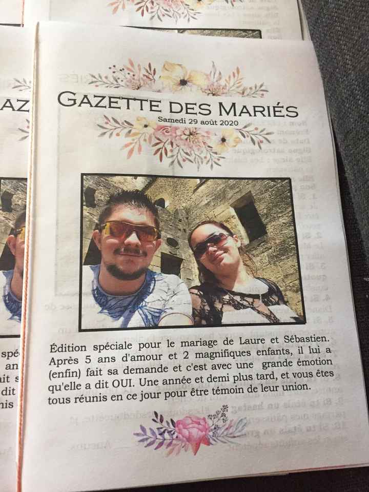 Gazette des mariés - 1