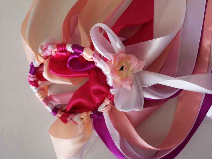 Bouquet - Fabrication jeu du ruban - 3