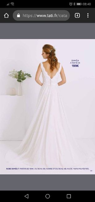 Robe Tati mariage pas ridicule 4