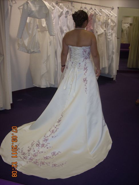 Ma robe vue de dos