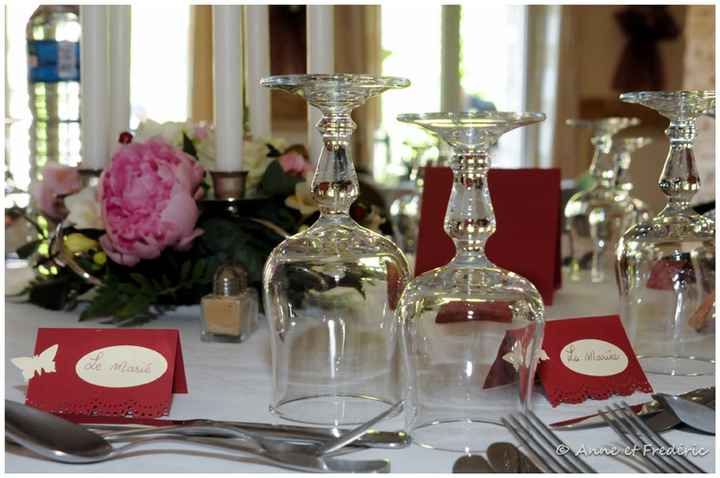 La table des mariés