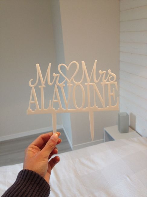 Quel sera votre cake topper ? - 1