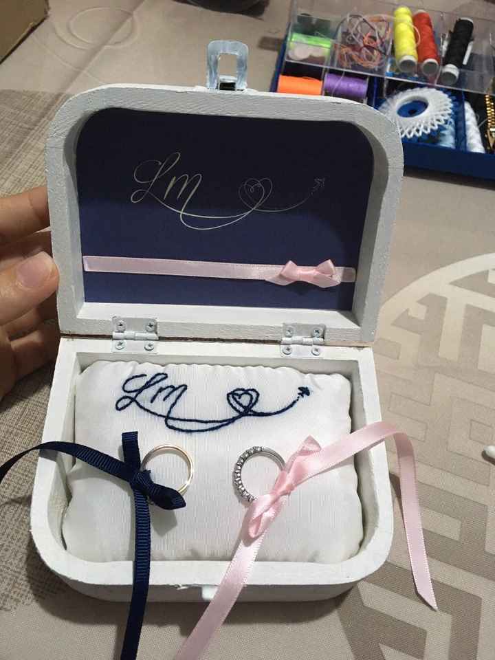 Boite et coussin alliances - 3