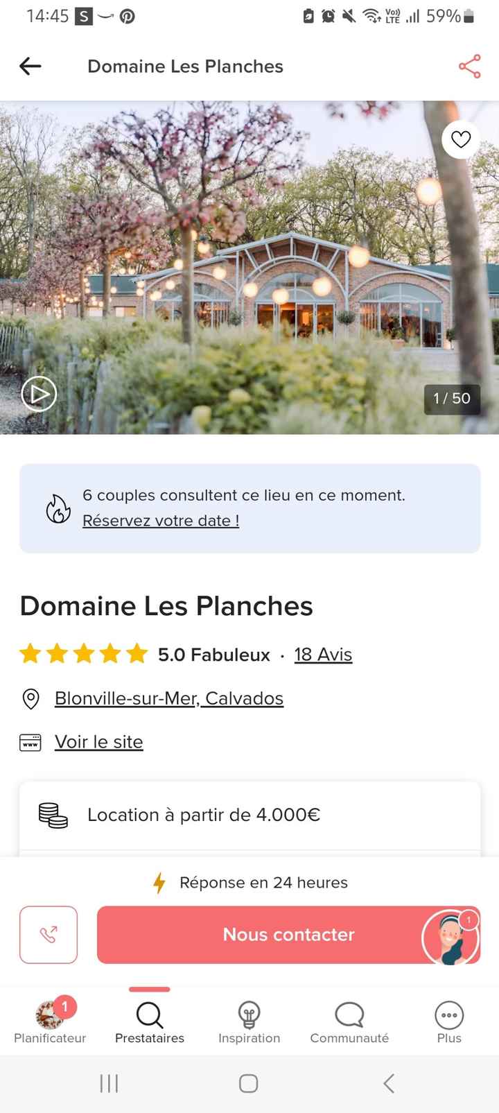Lieu / cérémonie / cocktail vue mer en Normandie - 1