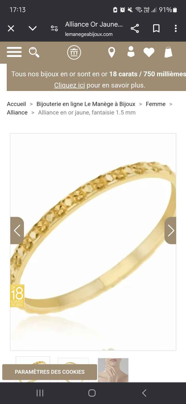 Petit problème avec mon alliance - 1