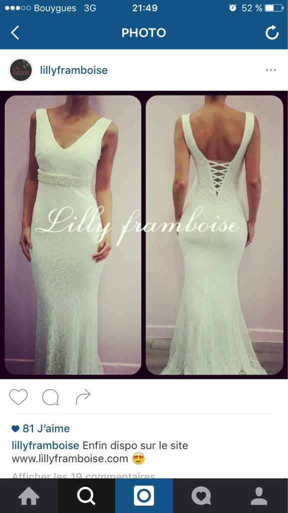 Robe mariage civil - 1