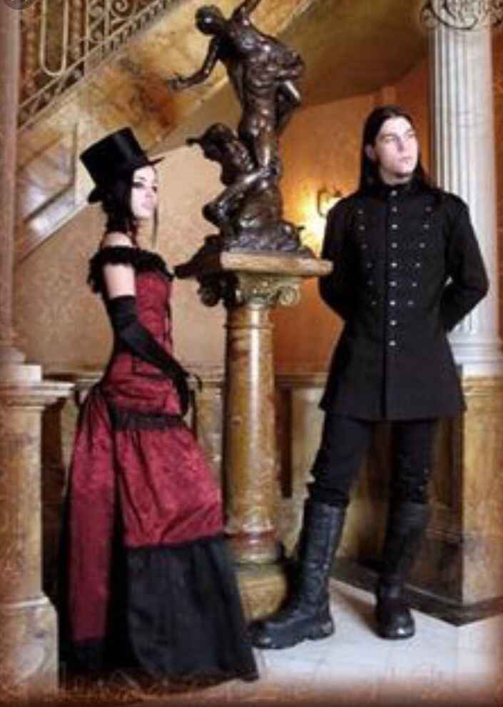 Inspiration mariage gothique romantique - 10