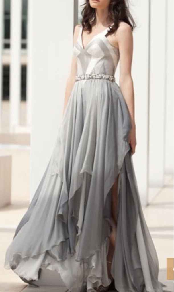 Robes argentées pour les demoiselles d'honneur - 3