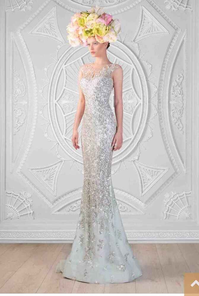 Robes argentées pour les demoiselles d'honneur - 5