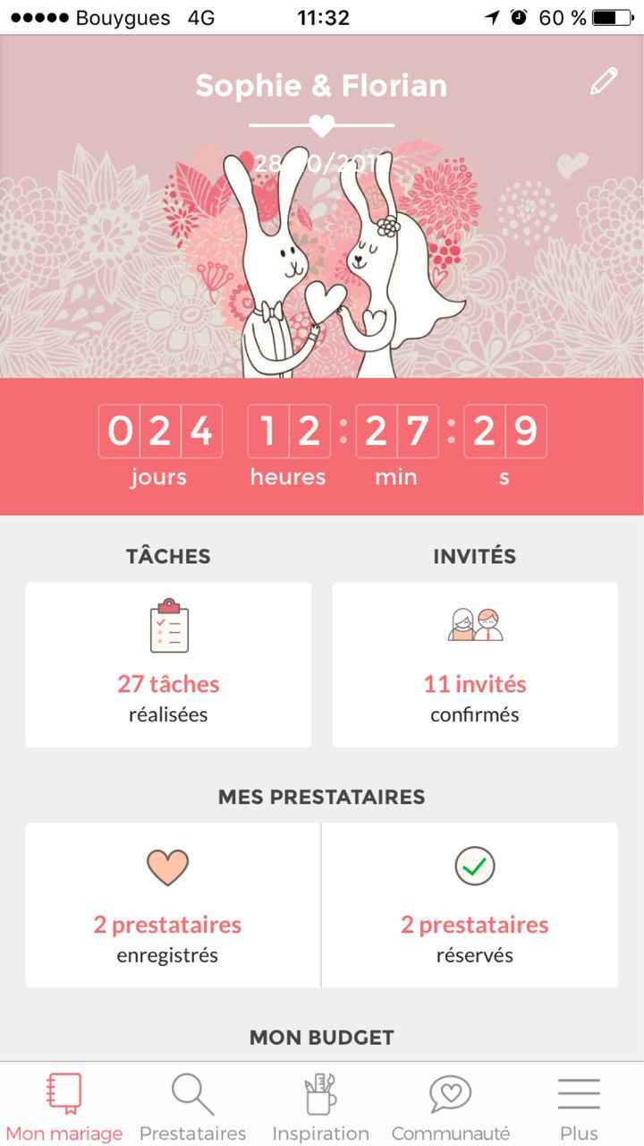 Montrez-moi vos compteurs de mariage ! - 1