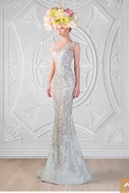 Robes argentées pour les demoiselles d'honneur - 5
