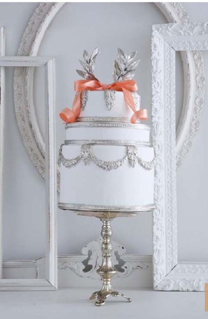 Des wedding cake couleur argent! - 4
