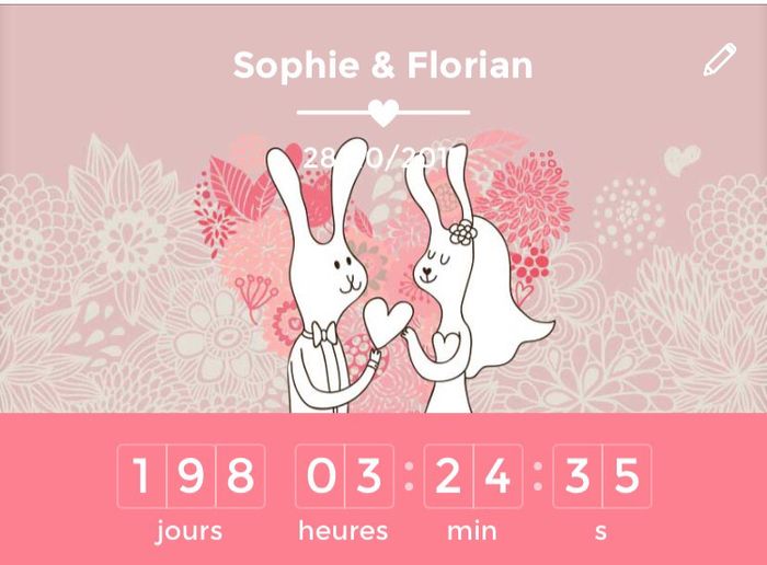 Où en sont vos compteurs Mariages.net ? - 1