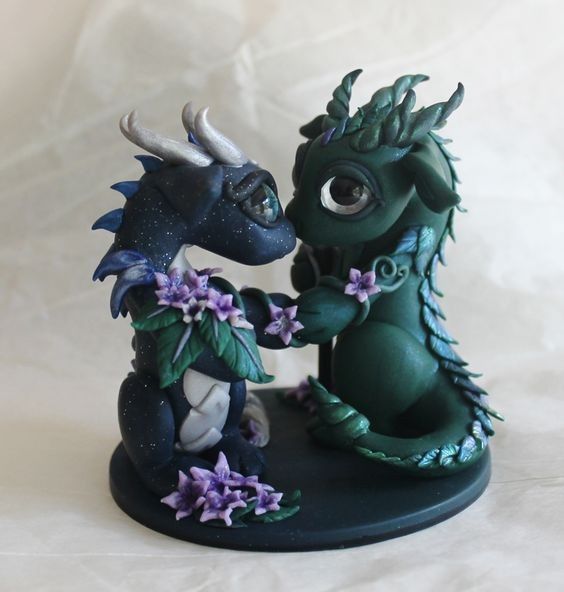 cake topper dragons2