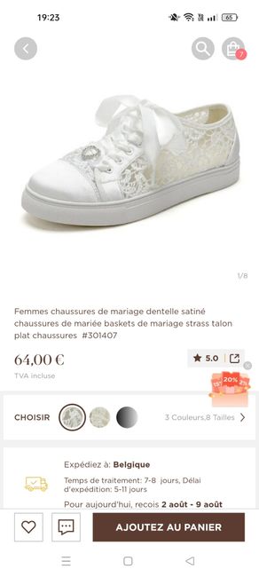 👟 pour le mariage 2