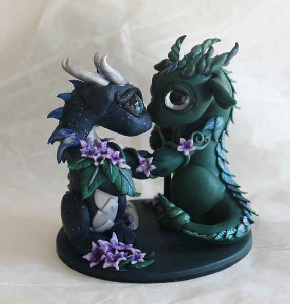 cake topper dragons2