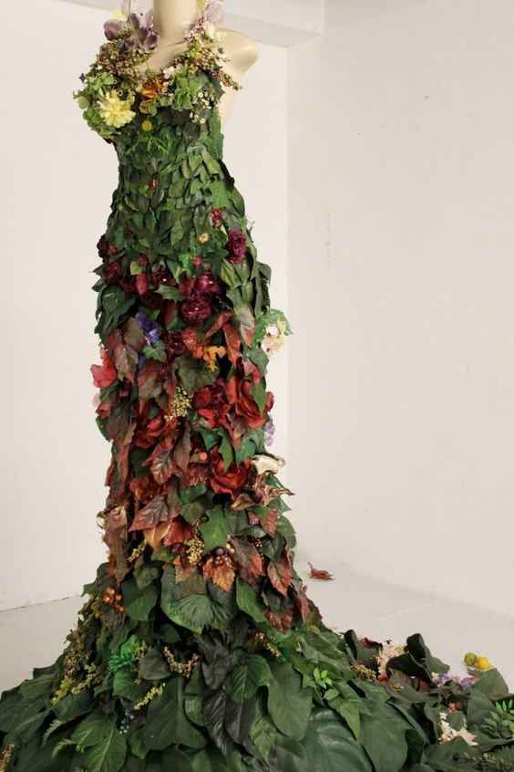 robe feuilles 2
