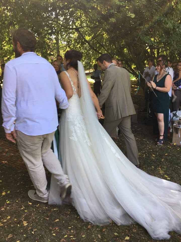 arrivée de la mariée