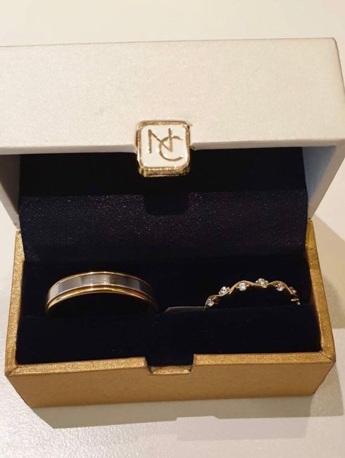 Nos alliances commandées 😍 - 1