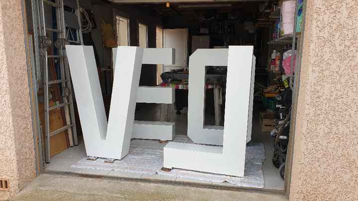 Lettres Géantes - 1