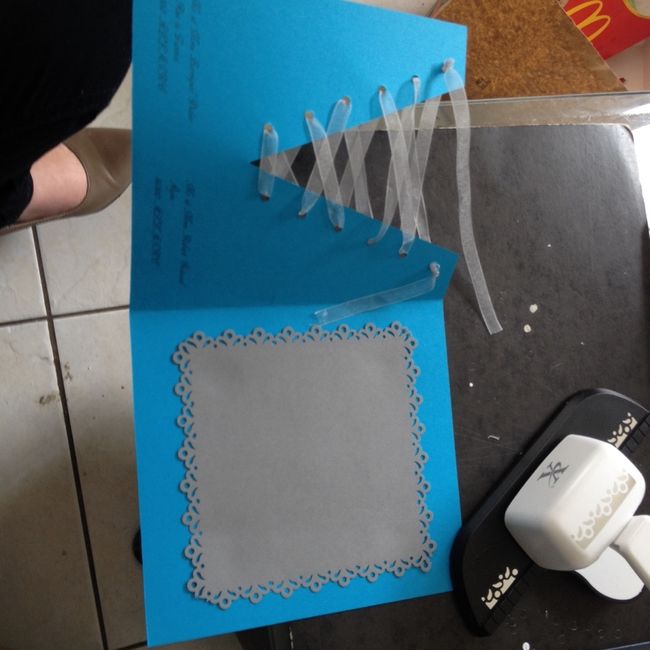 1er diy : faire part - 2