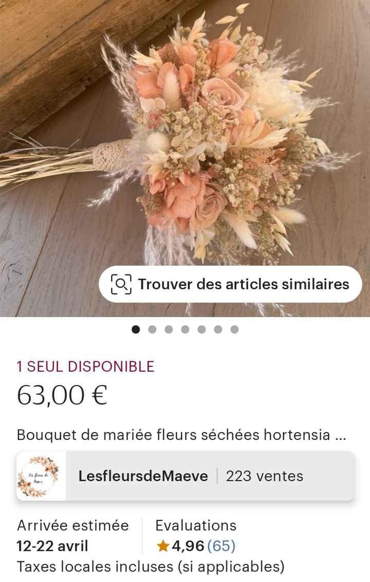 Bouquet de fleurs séchées - 2